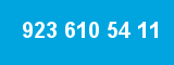 923 610 54 11